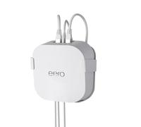 Shinar Metal Wall Mount Compatible with eero 7 Space Saving Wall Stand Mount Mounting Bracket Cable Management (White)