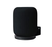 shinar Metal Wall Mount Compatible with Homepod 1/2, Bracket Accessories Stand Compatible with Homepod 1/2 Integrated Cable Management Max. 12 (Black)