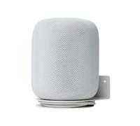 shinar Metal Wall Mount Compatible with Homepod 1/2, Bracket Accessories Stand Compatible with Homepod 1/2 Integrated Cable Management Max. 12 (White)