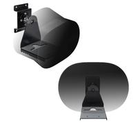shinar Metal Wall Mount Compatible with Sonos Era 300, Swivels up to 360°, Tilts -70°/+70° with Cable Management Max. 12 kg Black (2-Pack, Black)