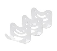 shinar Wall Mount Bracket Compatible with TP Link Deco Mesh WiFi 7 System | BE23/BE25/BE3600/BE5000/WB7200/WB10800/WB14400 Mesh WiFi 7 System Space-Saving Bracket white (3 Pack)