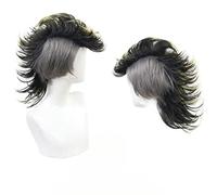 Shinazugawa Genya Cosplay Wig Apply to Anime Cosplay Wig for The Demon Slaying Muichiro Wig Synthetic Hair Halloween Carnival Costume Party Wigs + Wig Cap