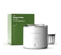 Shinchie Sonoshine Electric Oral Device Cleaner, Dental Care Cleaner Machine for Aligner, Night Protection, Dentures, Toothbrush Heads - White