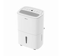 SHINCO Mobile 30L/Day Smart Dehumidifier & Air Purifier with Activated Carbon Filter, 24 Hour Timer, Continuous Drain, Removes Excess Moisture in Large Houses