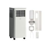 Shinco Portable Air Conditioner, 9000 BTU 2,6kW, Cooling, Dehumidifier, Fan, Sleep Mode, For Max 18㎡, Remote Control, 24h Timer, Window Kits [Energy Class A]