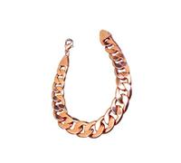 SHINDE EXPORTS pure copper large solid heavy chain link bracelet for men women, big, Copper, no gemstone