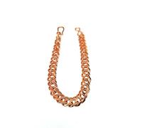 SHINDE EXPORTS pure copper large solid heavy chain link bracelet for men women, big, Copper, no gemstone
