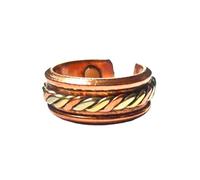 SHINDE EXPORTS pure copper rings for men & women (designer copper ring)