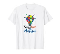 Shine A Light On Autism Neurodiversity Neurodivergent T-Shirt