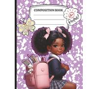 Shine Bright: A Girl’s Composition Notebook: Fun and Colorful College-Ruled Notebook (8.5 x 11, 125 Pages) - Perfect for Back to School, Journaling, or Creative Writing
