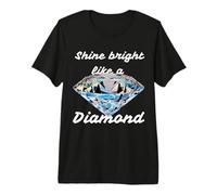 Shine Bright Like A Diamond Fine Lux Carat Beautiful Premium T-Shirt