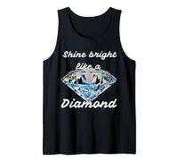 Shine Bright Like A Diamond Fine Lux Carat Beautiful Tank Top