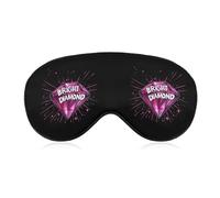 Shine Bright Like A Diamond Sleep Mask Soft Blackout Eye Mask Eye Shade Cover with Adjustable Strap for Men Women