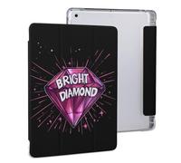 Shine Bright Like A Diamond Tablet Case with Pencil Holder Protective Cover Design Compatible for IPAD 2020 (10.2in)