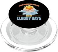 Shine Bright Like The Sun Even On Cloudy Days PopSockets PopGrip for MagSafe
