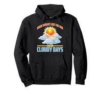 Shine Bright Like The Sun Even On Cloudy Days Pullover Hoodie