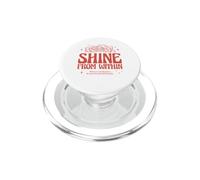 Shine From Within Boho Floral Self Love Kindness Mantra Soul PopSockets PopGrip for MagSafe