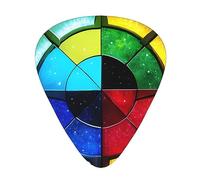 Shine in all directions Printed guitar picks - three thicknesses: thin, medium and thick, suitable for electric guitar, bass and ukulele.