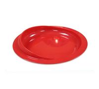 Shine International Red Scoop Plate for Alzheimer's & Dementia