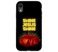 Shine Jesus Gods's Love Pumpkin Halloween Case for iPhone XR