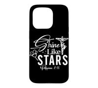 Shine Like STARS Philippians 2:15 Inspirational Design Case for iPhone 15 Pro
