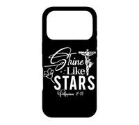 Shine Like STARS Philippians 2:15 Inspirational Design Case for iPhone 17 Pro