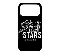 Shine Like STARS Philippians 2:15 Inspirational Design Case for iPhone 17 Pro Max