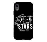 Shine Like STARS Philippians 2:15 Inspirational Design Case for iPhone XR