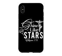 Shine Like STARS Philippians 2:15 Inspirational Design Case for iPhone XS Max