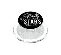 Shine Like STARS Philippians 2:15 Inspirational Design PopSockets PopGrip for MagSafe