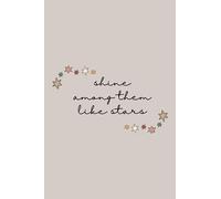 Shine Like the Stars Mini Notebook (mini tan)