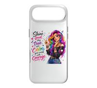 Shine Loud Stay True Color Your World With Courage Case for iPhone Air