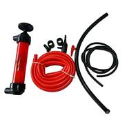Multi Purpose Siphon Pump Kit Petrol Diesel Fluid Extractor Transfer Water Liquid Fuel with 3 Adaptors