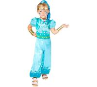 amscan (PKT) (9909182) Child Girls Shine Costume (3-4yr)