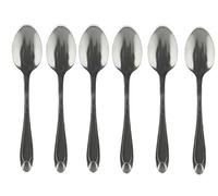 Pack of 12 Latte Spoons,Forks,Teaspoon Long Handle Stainless Steel Spoon - Ideal For Coffee Cafe Latte, Espresso, Hot Chocolate,Hot Drinks, Dessert (TEA SPOON)