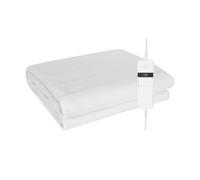 shine planet Electric Under Blanket fleece material 9 Heat Levels & Up-to-9-Hours Auto-Off Timer & LED Display, for Home Office Use, Machine Washable 2025 (white 140 * 160)