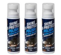 Shine & Protect Polish - Colour Restorer For Sneakers, Canvas & Leather shoes (Brown, Pack of 1)