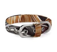 Shine Rooster Dog Collar Adjustable Soft and Comfortable Puppy Collars with Metal Buckle Pet Collar for Small Medium Pet