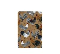 Shine Rooster Printing 10 Pcs Air Freshener Cards,Car Scented Hanging Sheets Air Freshener Set For Car Decoration