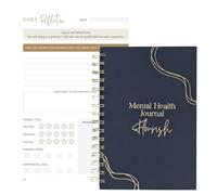 SHINE SPARKLE SLAY Mental Health Journal: Flourish - Guided Journal for a Fresh Start, 2026 Daily Emotional Wellness & Reflection, Habit-Building Mental Health Prompts