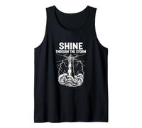 Shine Through The Storm Lighthouse Nautical Enthusiast Tank Top
