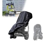 Shine123 Electric Pressure Washer Cover, Vertical Power Cleaner Machine Protective Case, Garden Organizer Accessories,Waterproof, 18.5" Lx34.5“Wx24.5”H (Black)