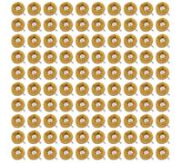 Shineboc 100 PCS Abrasive Buffing Wheel, 1 Inch Polishing Kit 80 Grit