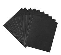 Shineboc 120 Grit Sandpaper, 9 x 11 Inch Wet Dry Sand Paper Hand Abrasive Sanding Sheets for Wood Metal Automotive Sanding and Polishing, Coarse - 10 Sheets