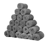 Shineboc 20 PCS 0 Coarse Steel Wire Wool, Mice Coarse Wire Wool Rats Wall Hole Fill Fabric for Removing Paint, Varnish, Rust Can Stop Rats, Insect, Pest