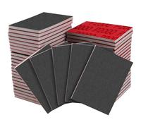 Shineboc 20 Pcs Grit Sanding Sponge Set,1500 Grit Flexible Foam Filled Sanding Pad,Wet And Dry Blocks Sandpapers Sheets for Wood & Metal,Railings,Furniture Polishing