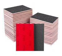 Shineboc 20 Pcs Grit Sanding Sponge Set,180-3000 Grit Flexible Foam Filled Sanding Pad,Wet And Dry Blocks Sandpapers Sheets for Wood & Metal,Railings,Furniture Polishing