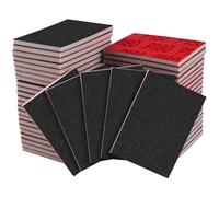 Shineboc 20 Pcs Grit Sanding Sponge Set,180 Grit Flexible Foam Filled Sanding Pad,Wet And Dry Blocks Sandpapers Sheets for Wood & Metal,Railings,Furniture Polishing