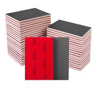 Shineboc 20 Pcs Grit Sanding Sponge Set,2500 Grit Flexible Foam Filled Sanding Pad,Wet And Dry Blocks Sandpapers Sheets for Wood & Metal,Railings,Furniture Polishing