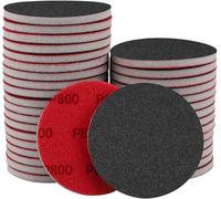Shineboc 20 Pcs Grit Sanding Sponge Set,3 x 0.2 Inch 800 Grit Flexible Foam Filled Sanding Pad,Wet And Dry Blocks Sandpapers Sheets for Wood & Metal,Railings,Furniture Polishing.